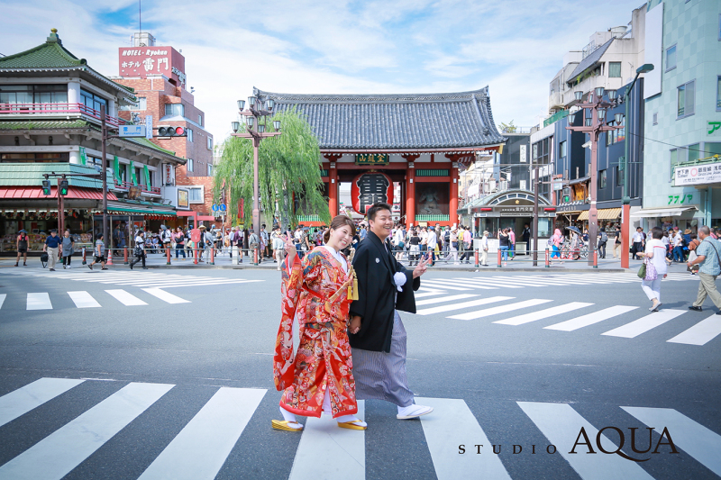 浅草周遊〜和装ロケ〜