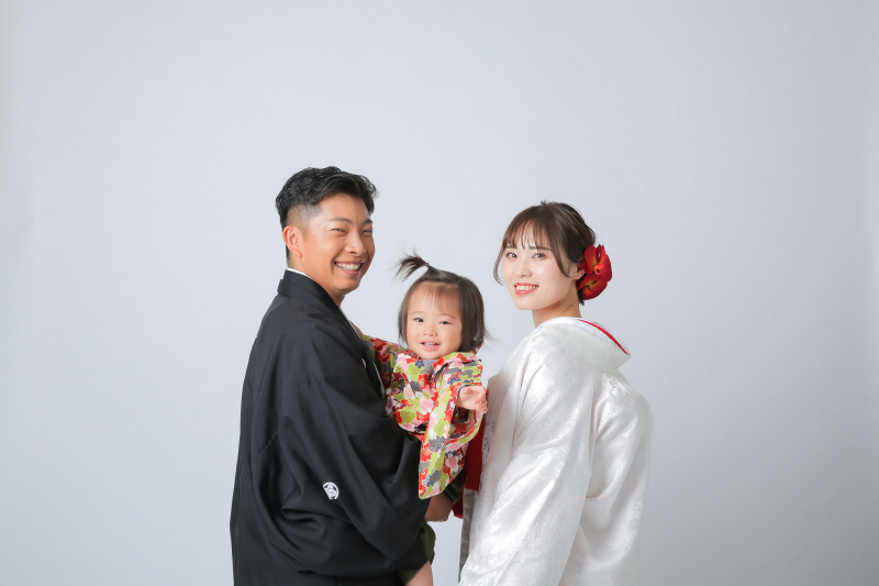 家族でスタジオ撮影☆