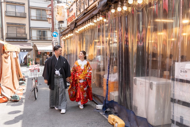 浅草周遊ロケーション