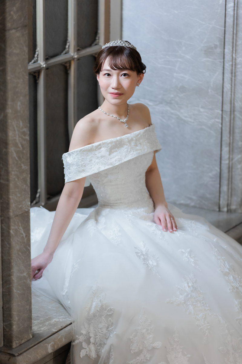 ご新婦様のソロカット!