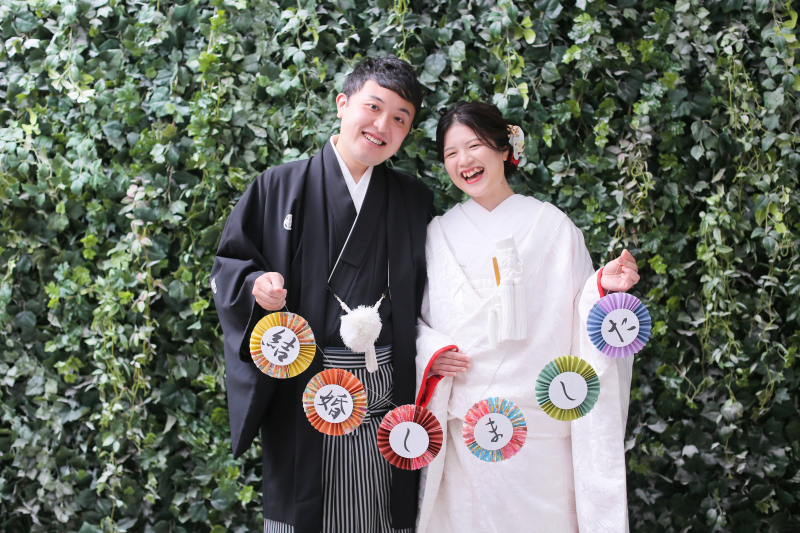 幸せ溢れる笑顔