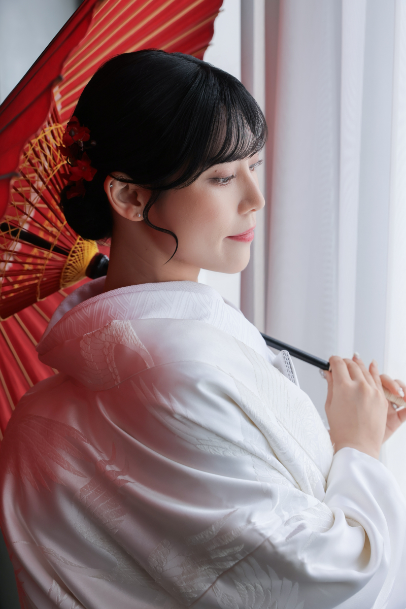 新婦様のソロカット