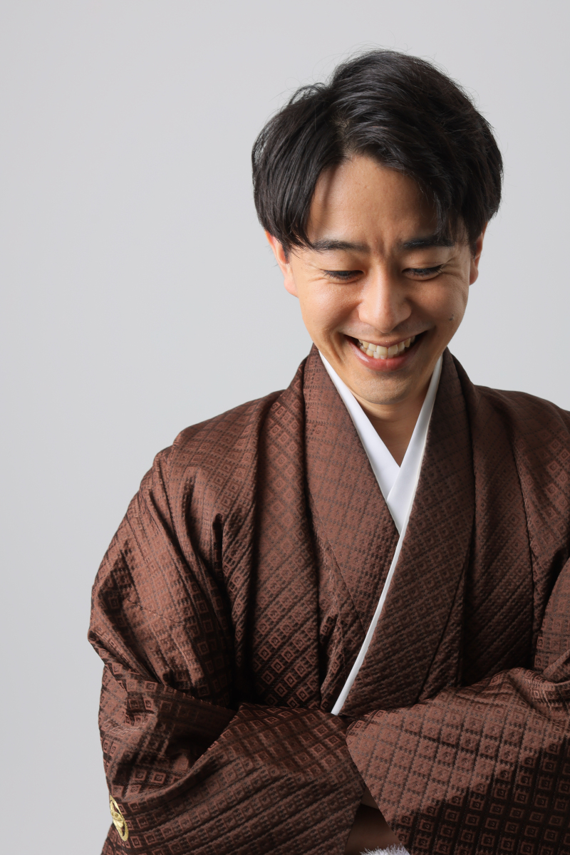 新郎様の自然な笑顔