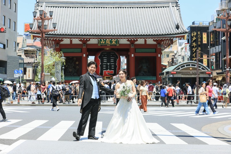 浅草名所巡りスタート