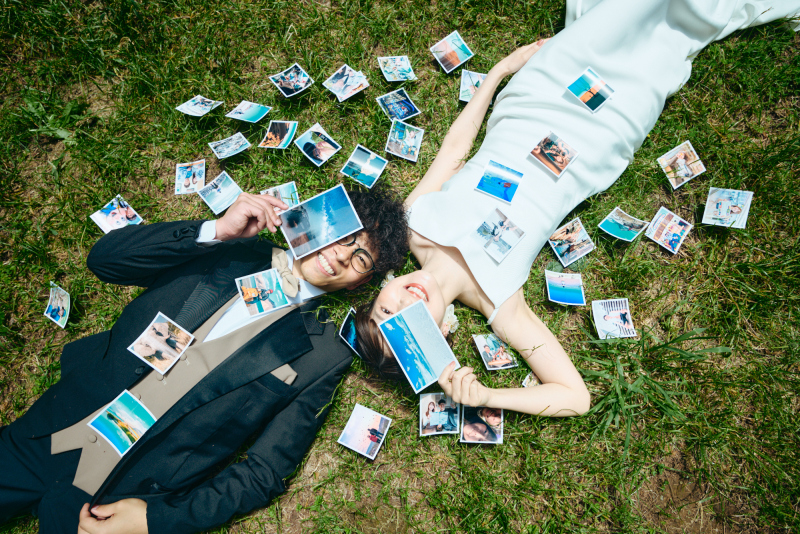 思い出に囲まれて