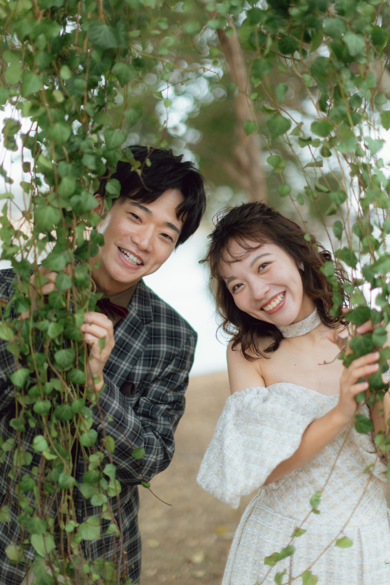 水元公園と浅草店の屋上でロケーション撮影