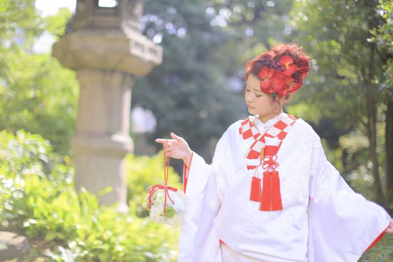 白無垢コーディネート