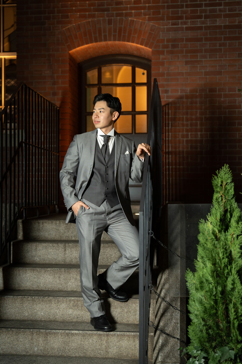 ご新郎様ソロカット