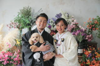 ワンちゃんと和ハウススタジオ