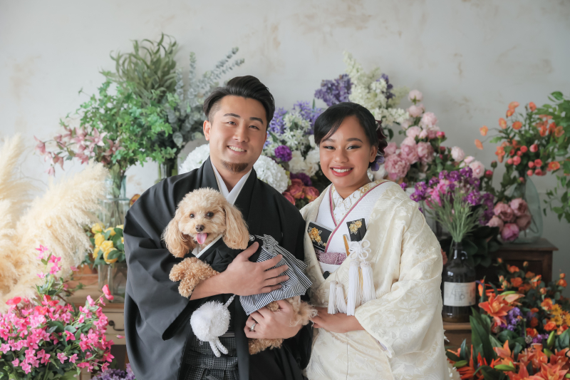 ワンちゃんと和ハウススタジオ