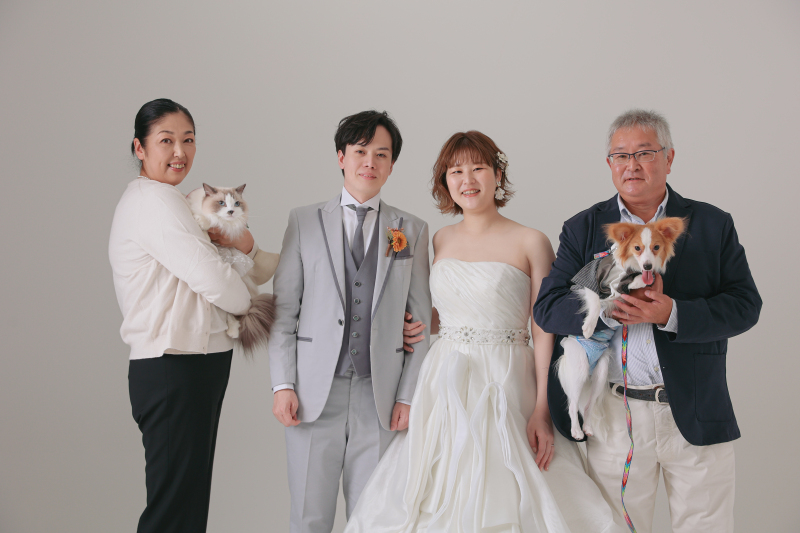 ご両親ともお写真を！