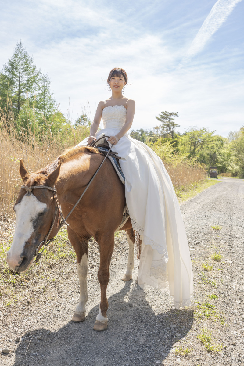 プリンセスのようなご新婦様