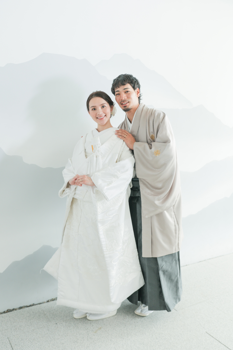 寄り添うお二人