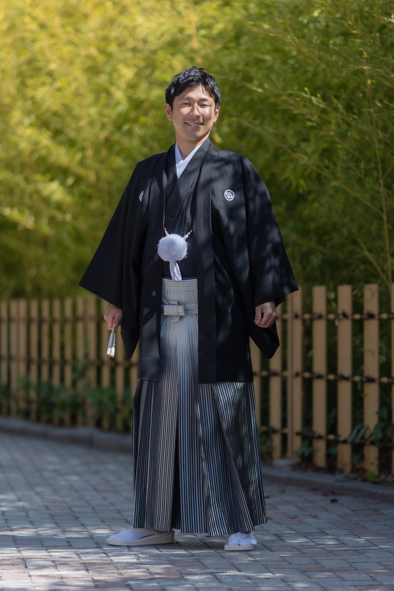 ご新郎様の全身