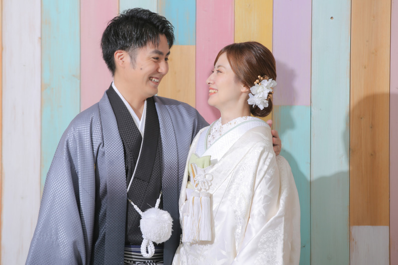 ポップな背景で