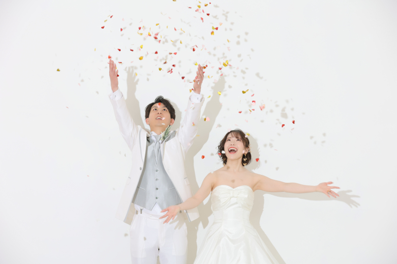 コンフェッティを使って