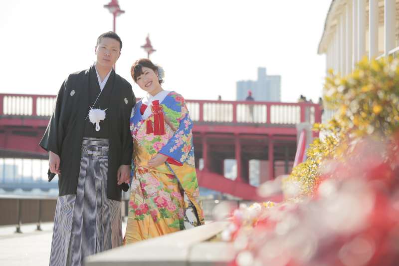 晴れの日の浅草周遊