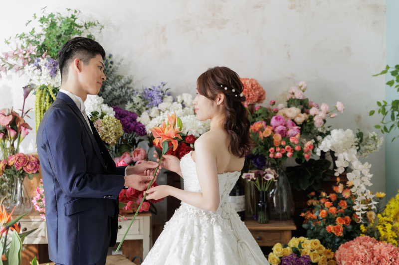 ここがお花屋さんだとして