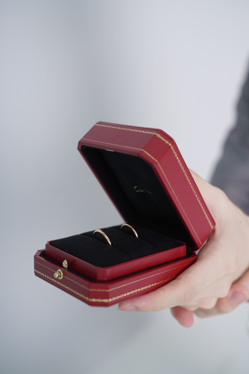 指輪もお持ち込みいただきました!