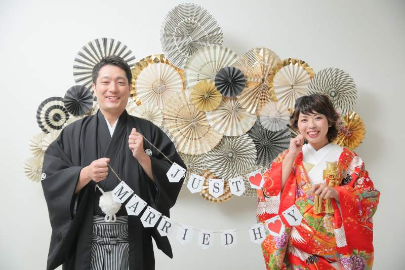 可愛いガーランドと一緒に♪