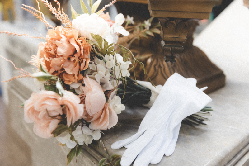 ブーケとグローブ