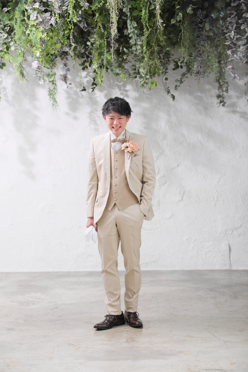 ご新郎様ソロカット