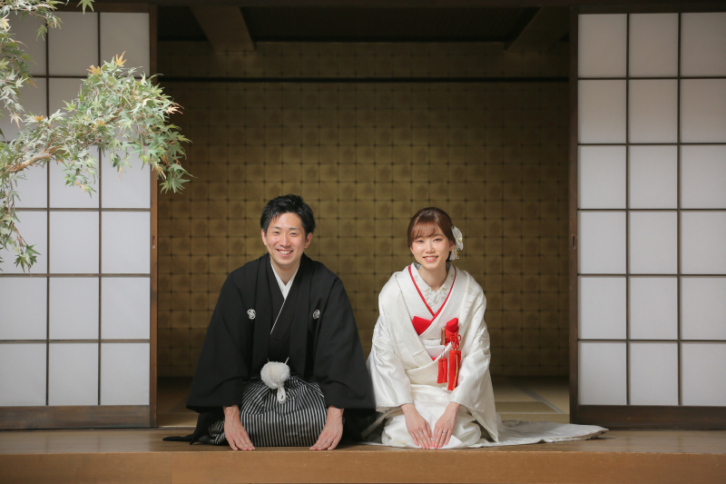 定番のお辞儀ショット