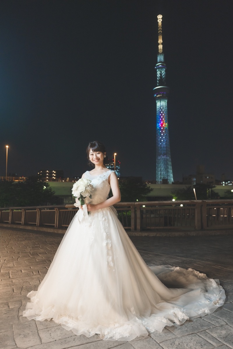 ドレスで浅草周遊