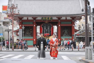 浅草名所巡りロケーション