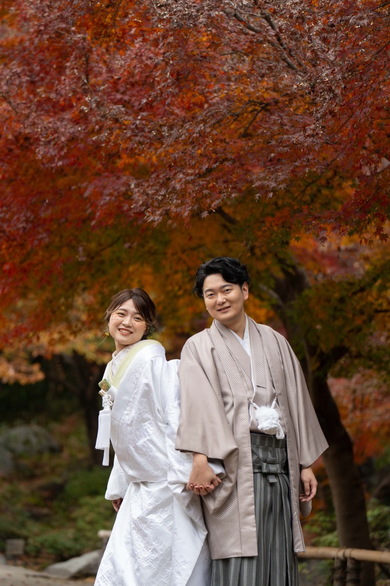 紅葉×和装ロケーション