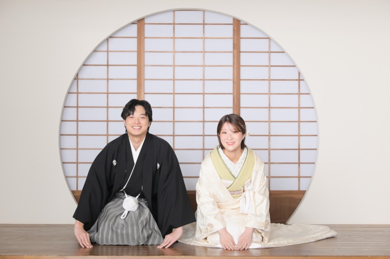 正座でご挨拶