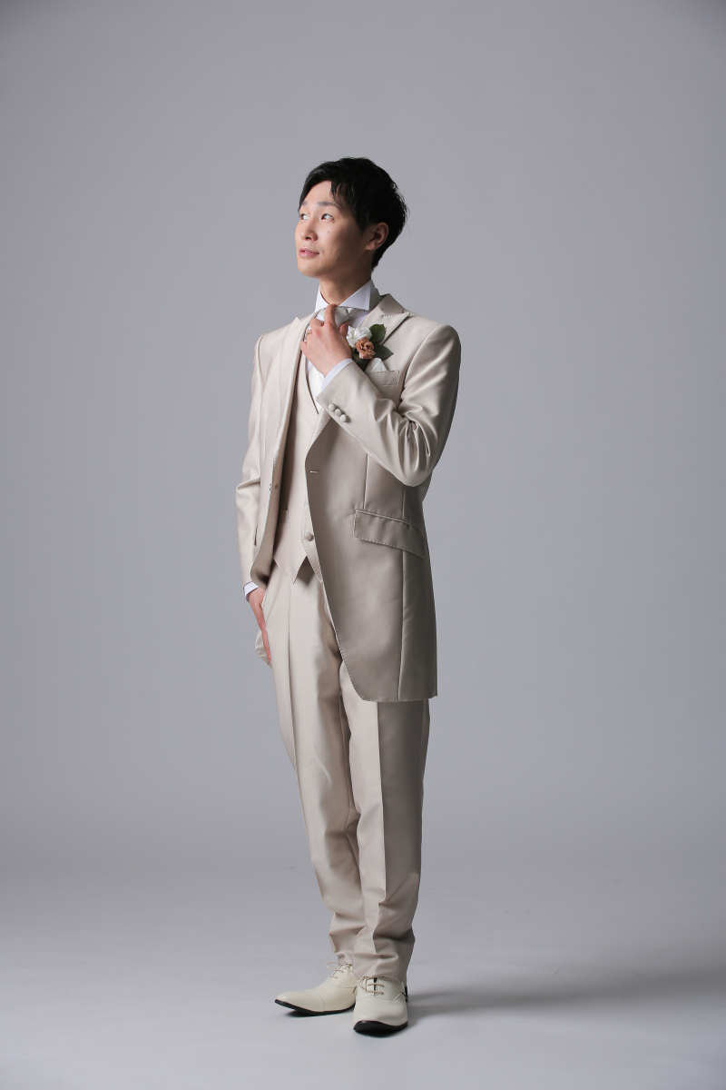 ご新郎様のソロカット