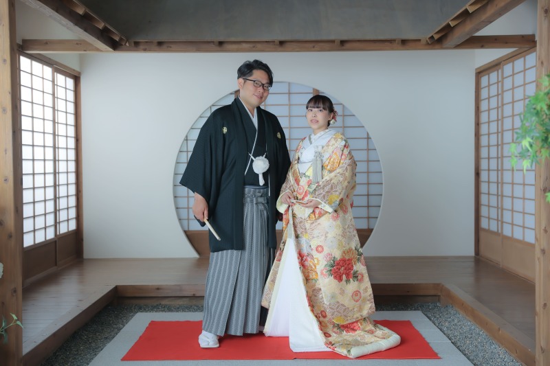 正式な立ち姿のお写真