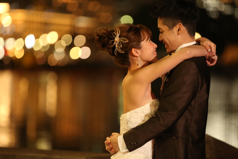 丸の内の夜景と