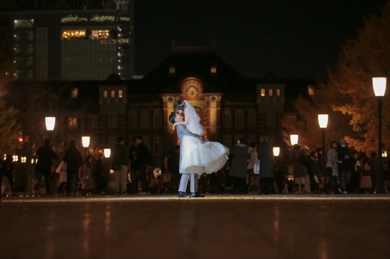 東京駅ナイトロケーション