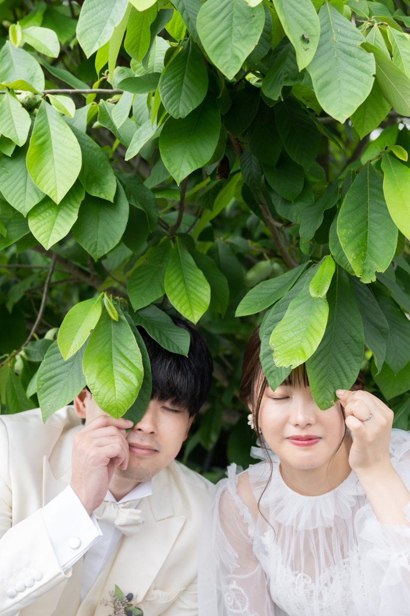 自然の好きなお二人は是非軽井沢へ！