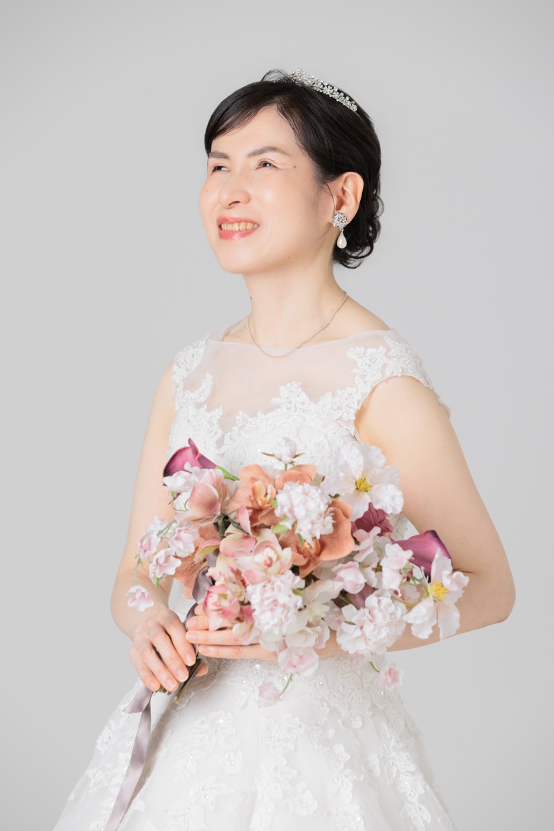 ご新婦様のソロショット 