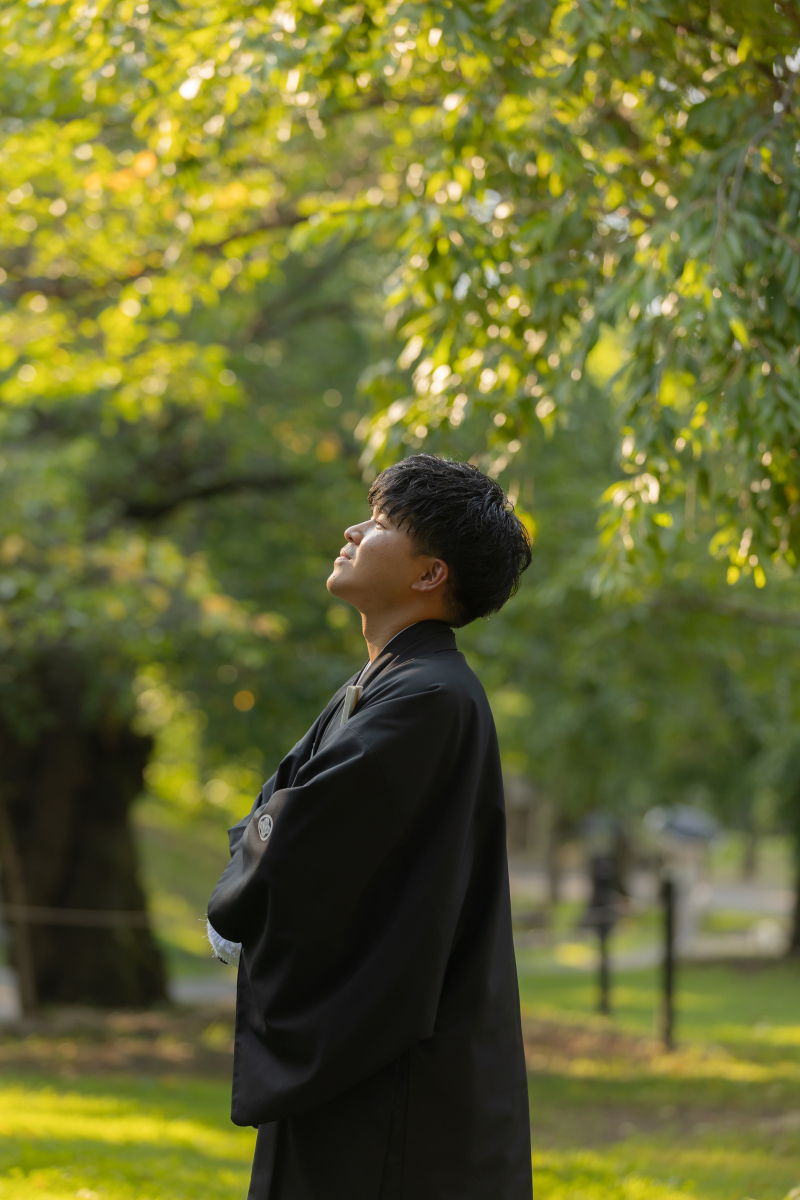 ご新郎様ショット！