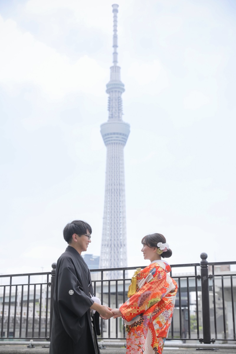 スカイツリーをメインで