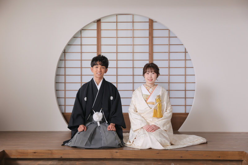 新スタジオ！屋内庭園＆ハウススタジオで和装撮影！！