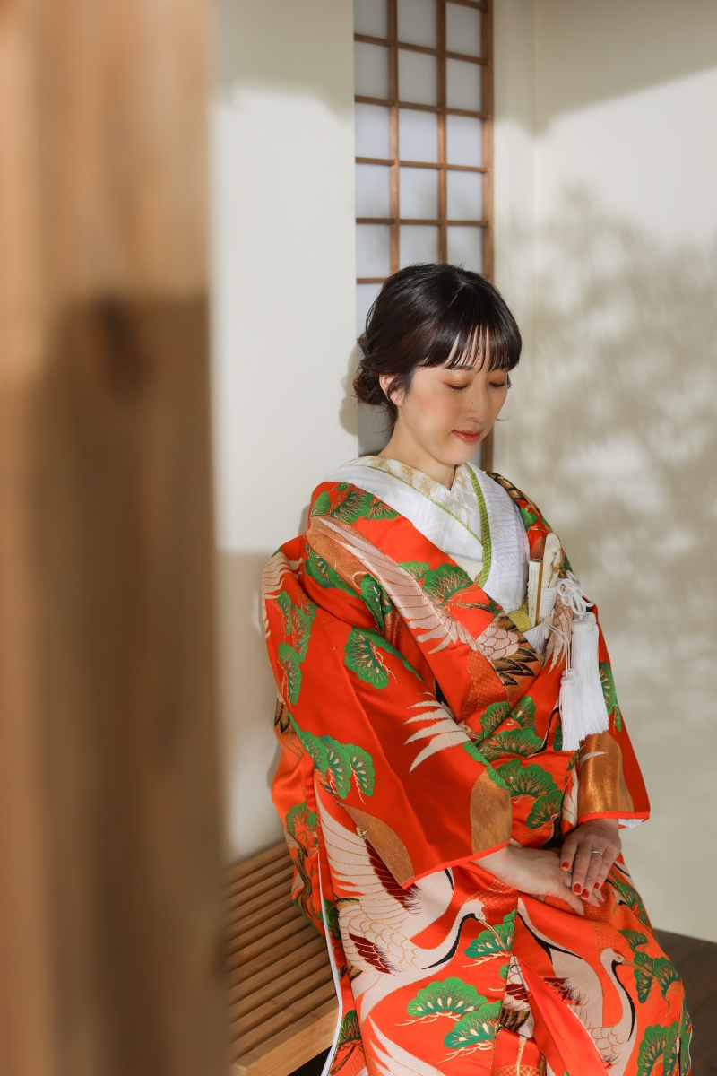 木漏れ日の中で