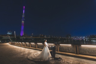 ドレスで浅草周遊