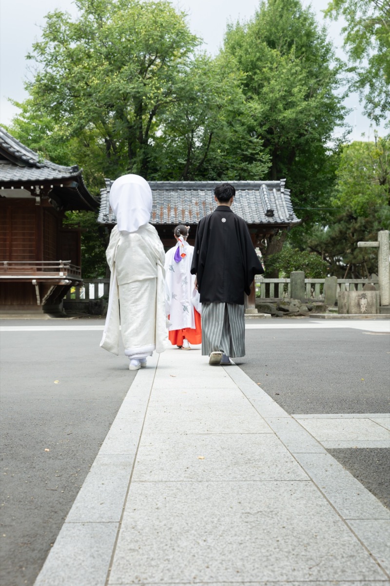神社へ