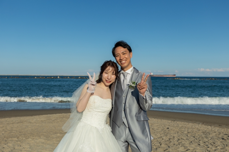 ラストは元気にピース！