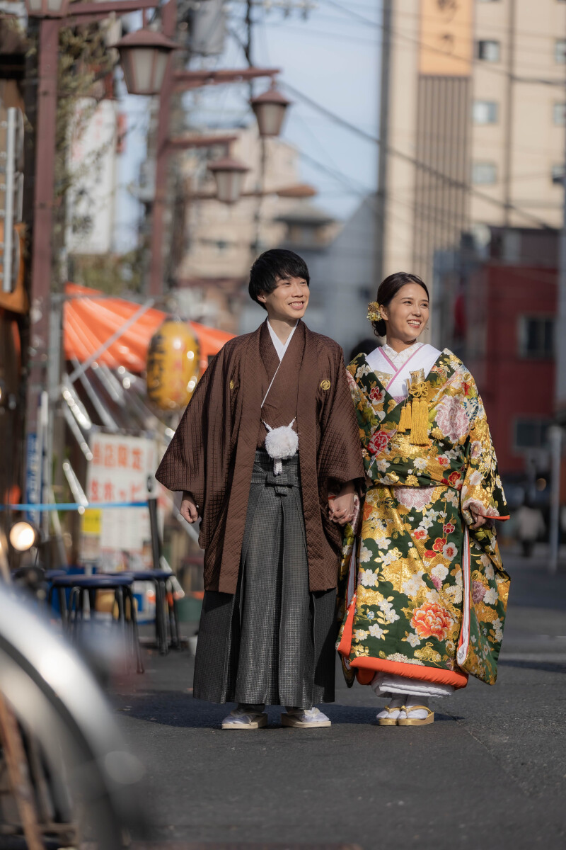 ホッピー通りにて撮影！