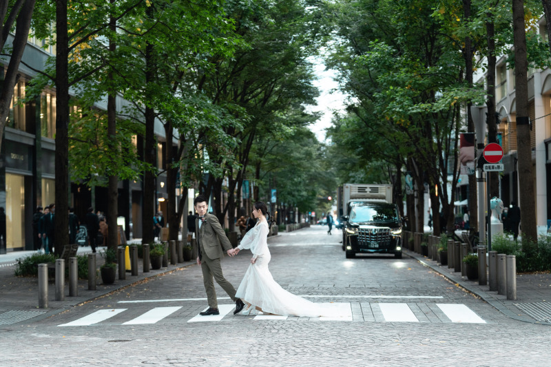 新郎様のエスコート