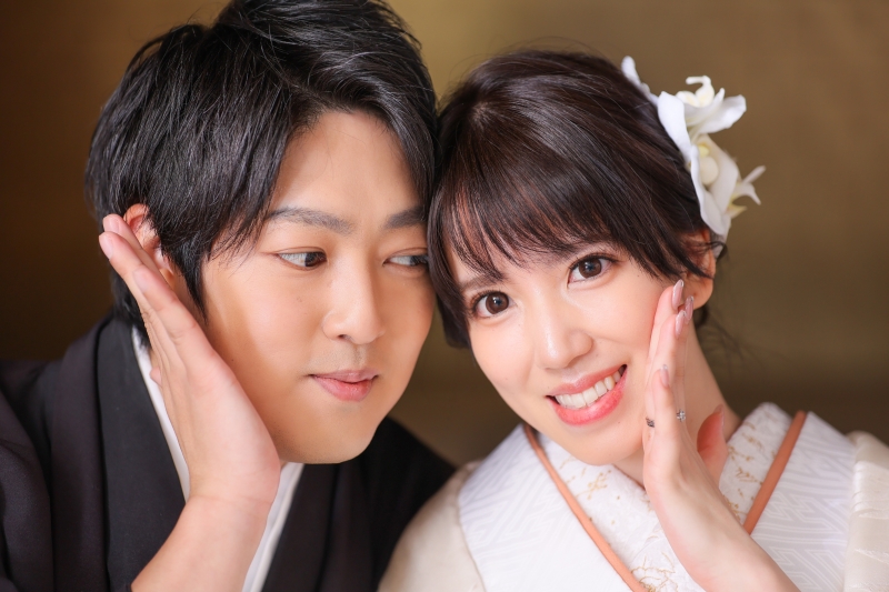 おふたりの好きなポーズで