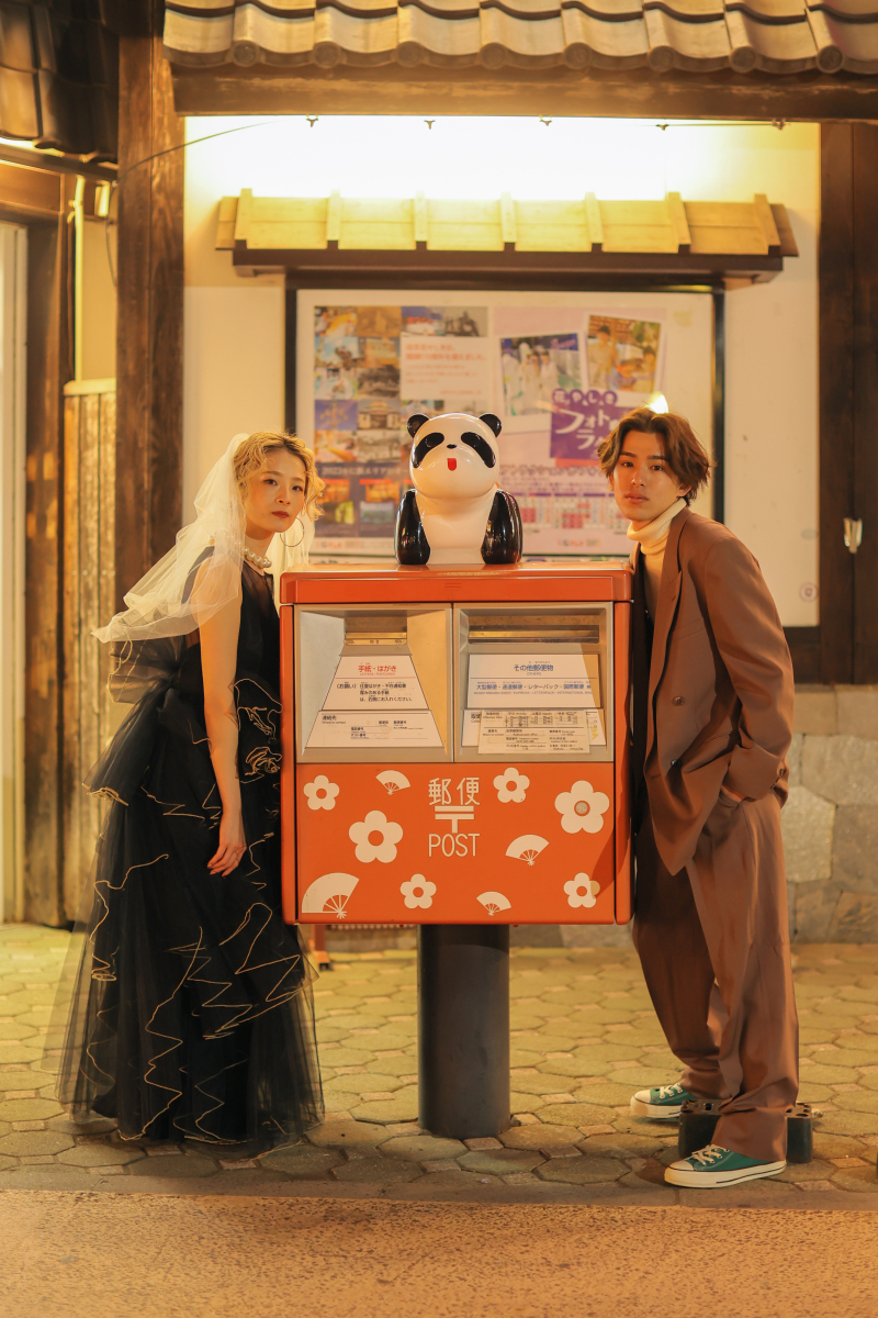 花やしきのパンダポスト