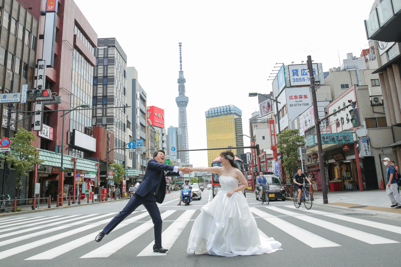 隅田川でスカイツリーと！