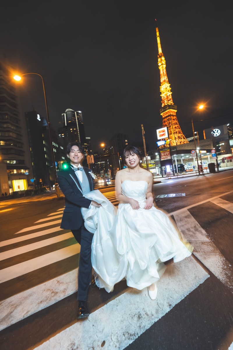 東京の夜の街をお散歩！